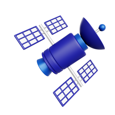 Satellit  3D Icon