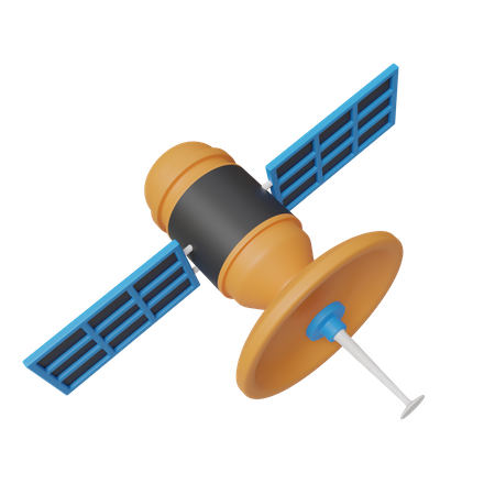 Satellit  3D Icon