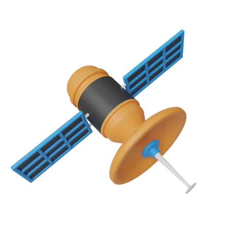 Satellit  3D Icon