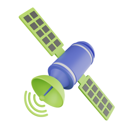 Satellit  3D Icon