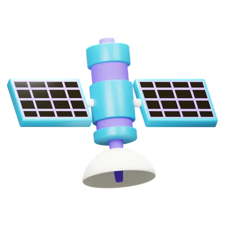 Satellit  3D Icon