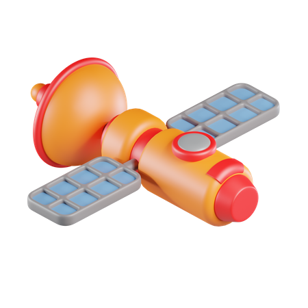 Satellit  3D Icon