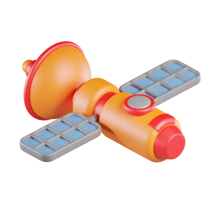 Satellit  3D Icon