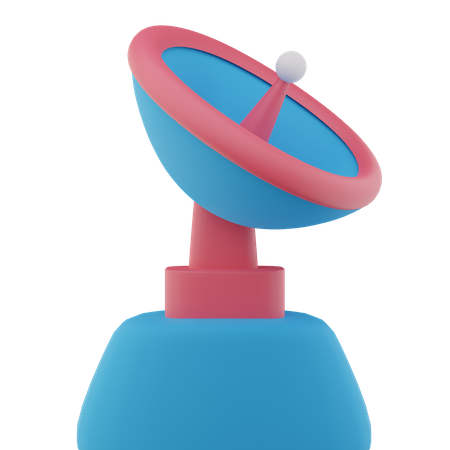 Satellit  3D Icon