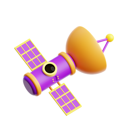 Satellit  3D Icon