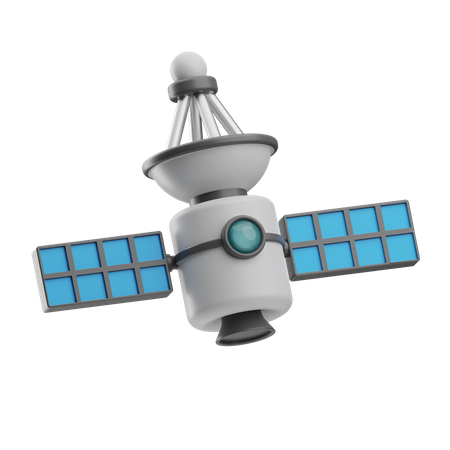 Satellit  3D Icon