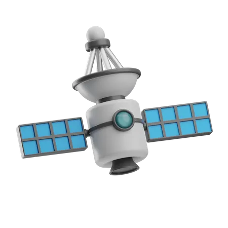 Satellit  3D Icon