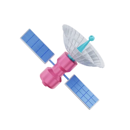 Satellit  3D Icon