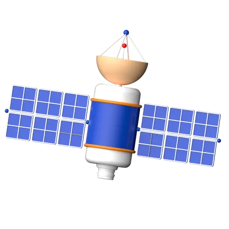 Satellit  3D Icon