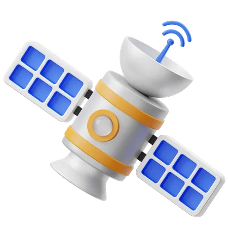 Satellit  3D Icon