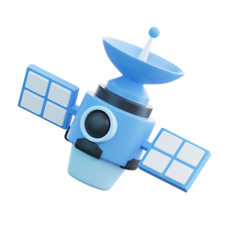 Satellit  3D Icon