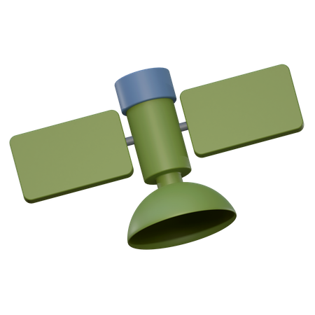 Satellit  3D Icon