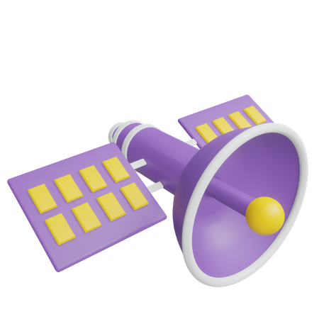 Satellit  3D Icon