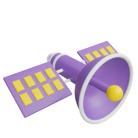 Satellit  3D Icon