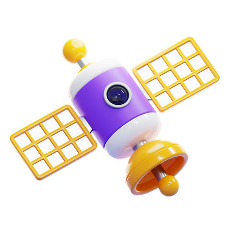 SATELLITE  3D Icon