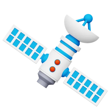 Satellite  3D Icon