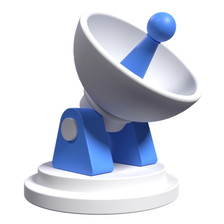 Satellite  3D Icon