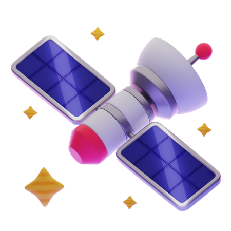 Satellite  3D Icon