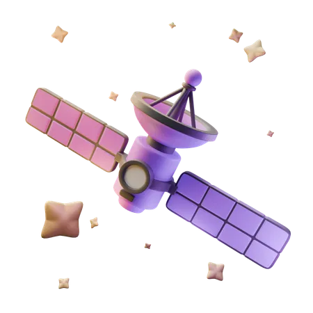 Satellite  3D Icon