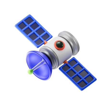 Satellite  3D Icon
