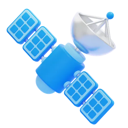 Satellite  3D Icon