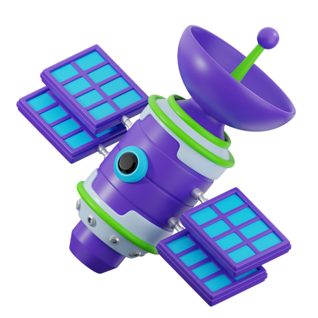Satellite  3D Icon