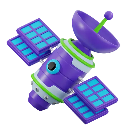 Satellite  3D Icon