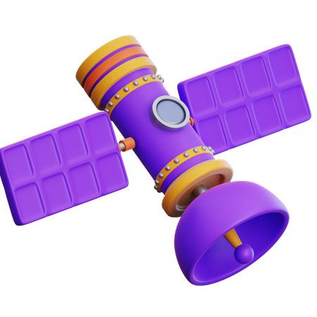 Satellite  3D Icon