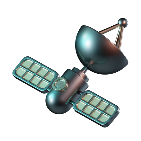 Satellite  3D Icon