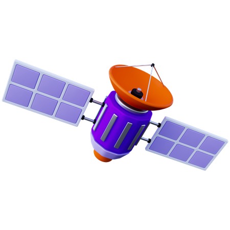 Satellite  3D Icon