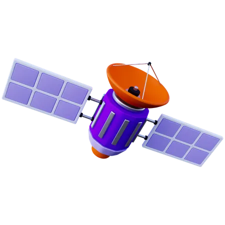 Satellite  3D Icon