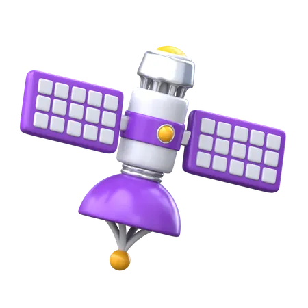 Satellite  3D Icon