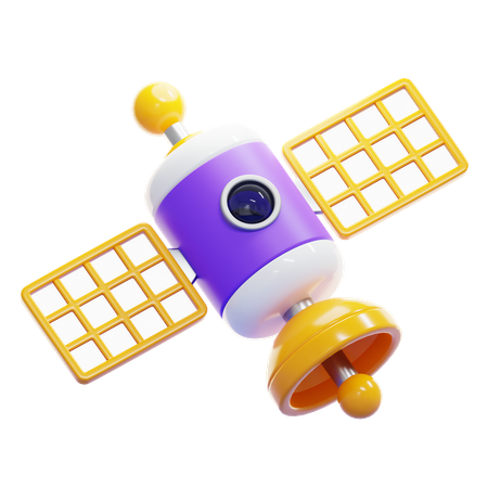 SATELLITE  3D Icon