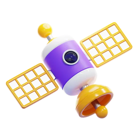 SATELLITE  3D Icon