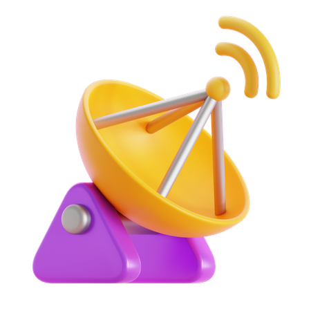 Satellite  3D Icon