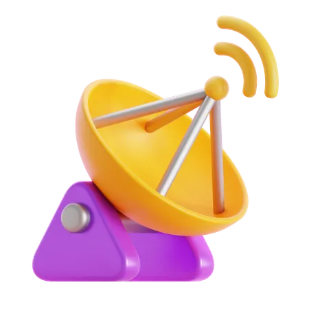 Satellite  3D Icon