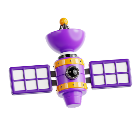 Satellite  3D Icon