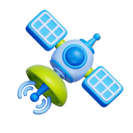 Satellite  3D Icon