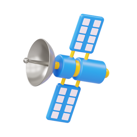 Satellite  3D Icon