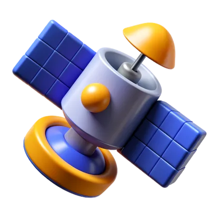 Satellite  3D Icon