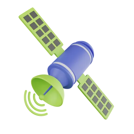 Satellite  3D Icon