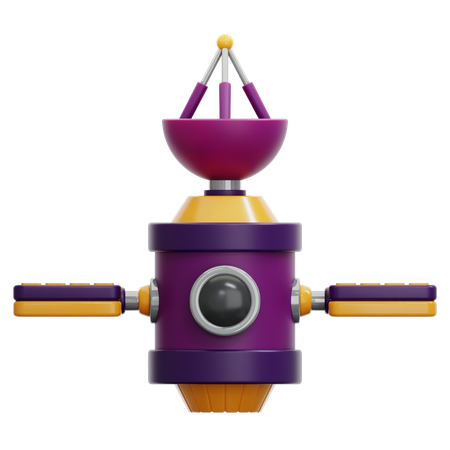 Satellite  3D Icon