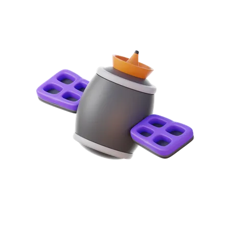 Satellite  3D Icon