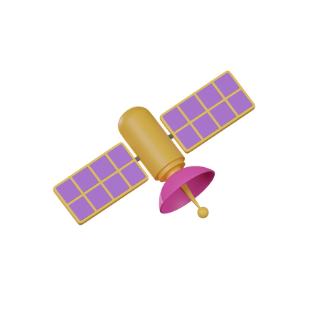 Satellite  3D Icon