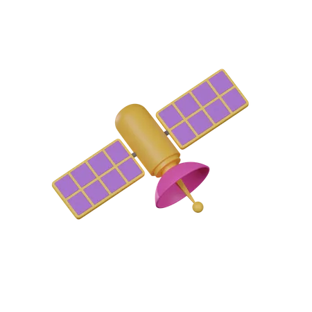 Satellite  3D Icon