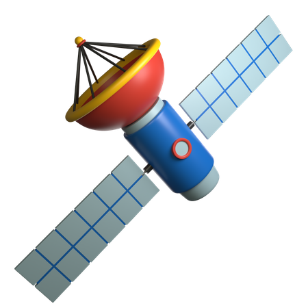 Satellite  3D Icon