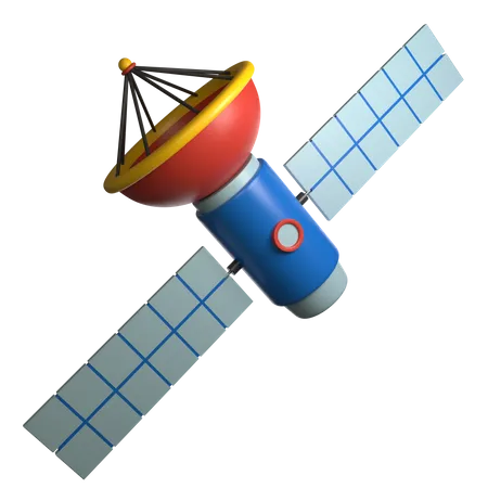 Satellite  3D Icon