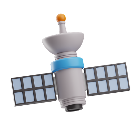 Satellite  3D Icon