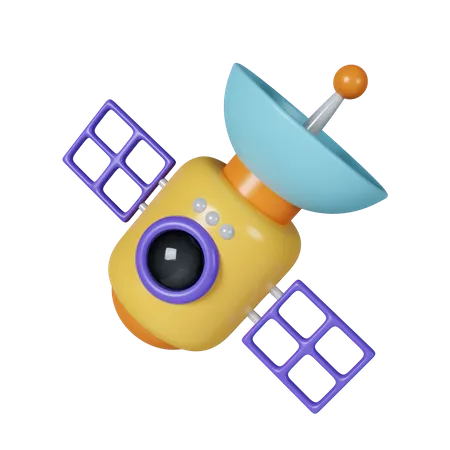 Satellite  3D Icon