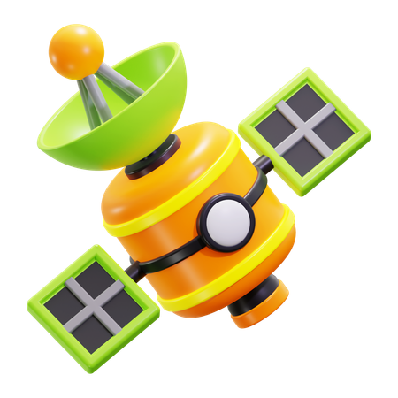 Satellite  3D Icon